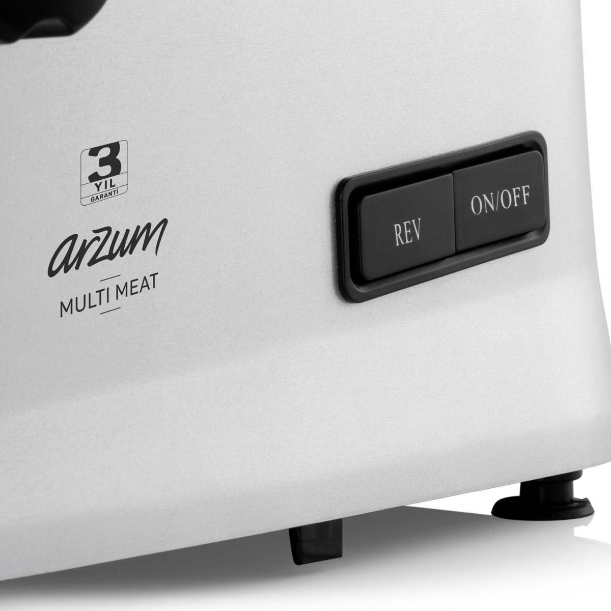 Arzum AR1076 Multi Meat Kıyma Makinesi İnox