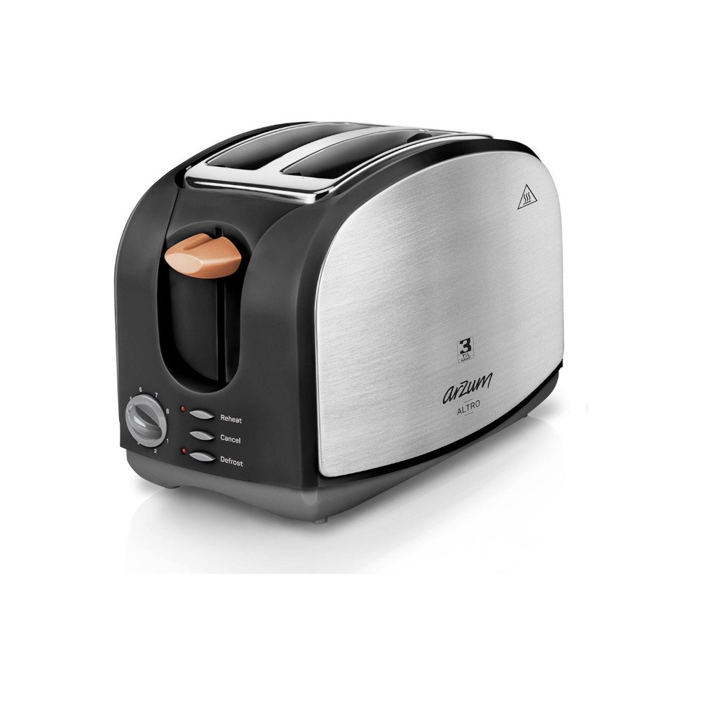 Arzum AR2014 Altro Ekmek Kızartma Makinesi Siyah