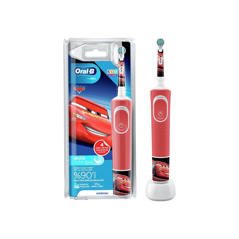 Braun D100 Vitality Çocuk Cars Şarjlı Diş Fırçası 
